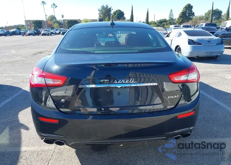 2017 Maserati Ghibli S из США, поврежденный, VIN ZAM57RSS8H1233596